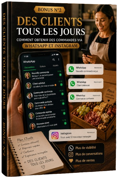 Bonus 2 : Vendre par WhatsApp et Instagram